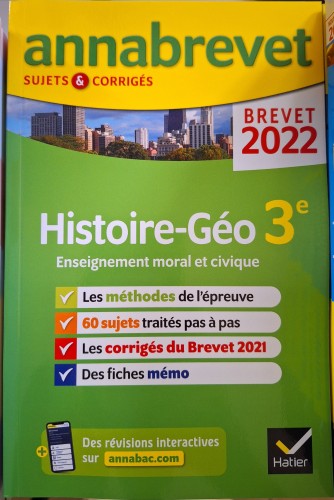 Annabrevet Histoire-Geo 3e
