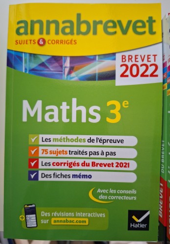 Annabrevet Maths 3e