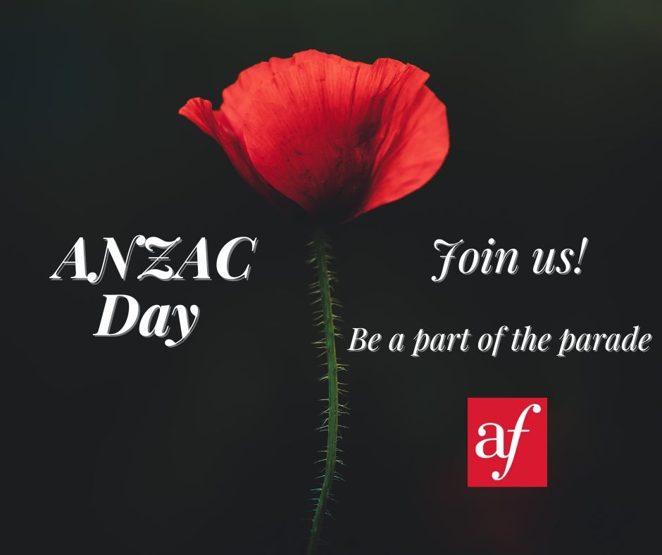 ANZAC Day - Join the parade!
